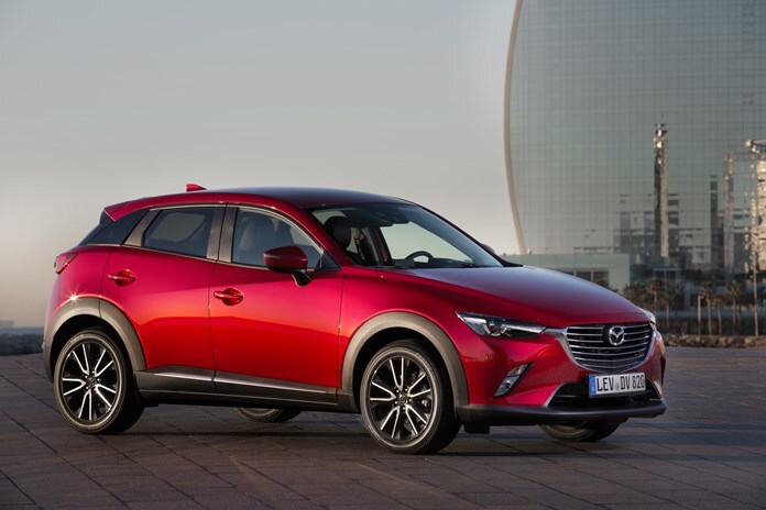 Mazda CX-3, il SUV modaiolo nella Milano più fashion