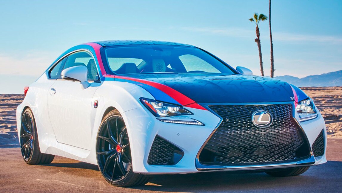 Lexus RC-F, la one-off dedicata ai Clippers