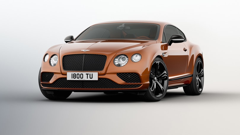 Bentley Continental GT: 331 km/h per la Speed Black Edition