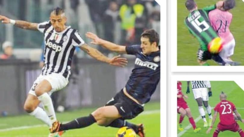 Dal fallo di Bovo a quello di Vidal, quello che la Juve non dice...