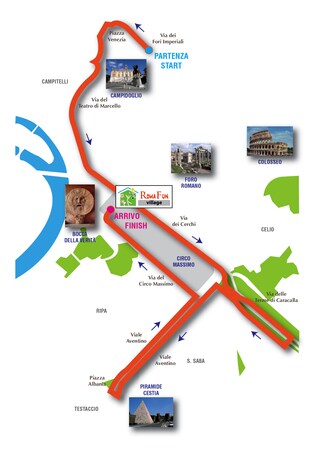 Roma Fun Run, migliaia di partecipanti: 4 km di festa nel cuore della capitale