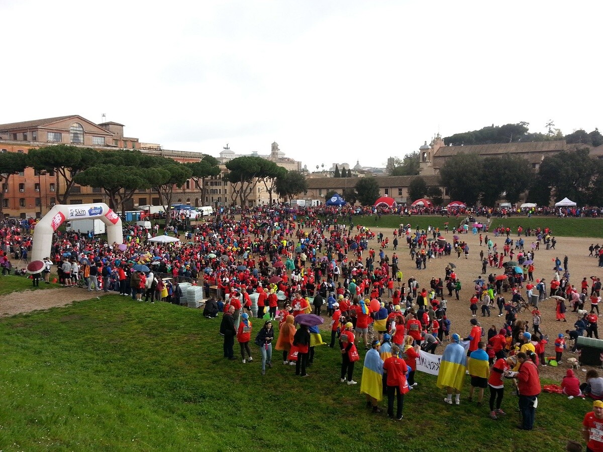 Roma Fun Run, migliaia di partecipanti: 4 km di festa nel cuore della capitale
