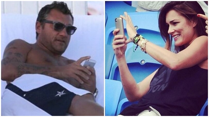 Buffon non c'è e Bobo fa pressing: Vieri e Seredova a Miami