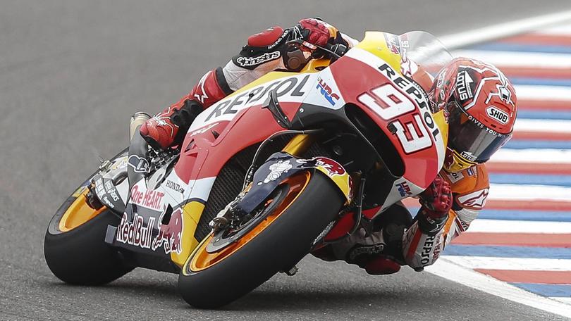 MotoGp Austin: Marquez vola, settimo tempo per Rossi