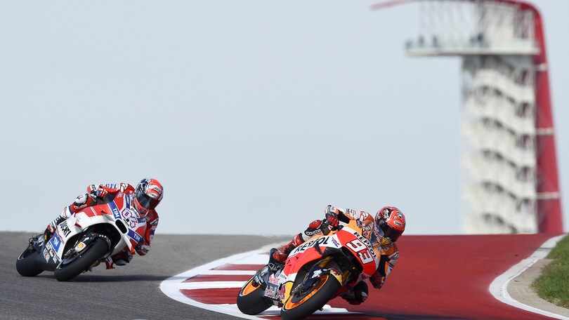 MotoGp Austin: Marquez a mille, Rossi è sesto