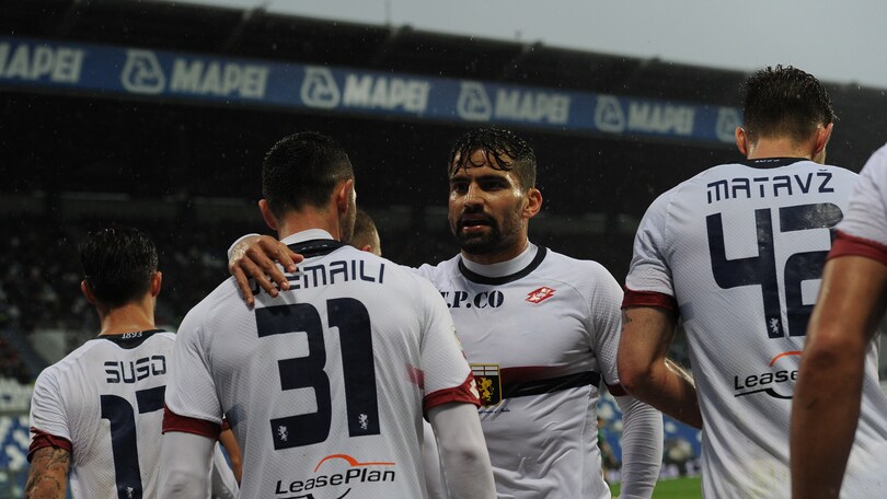 Diretta Sassuolo-Genoa, 0-1