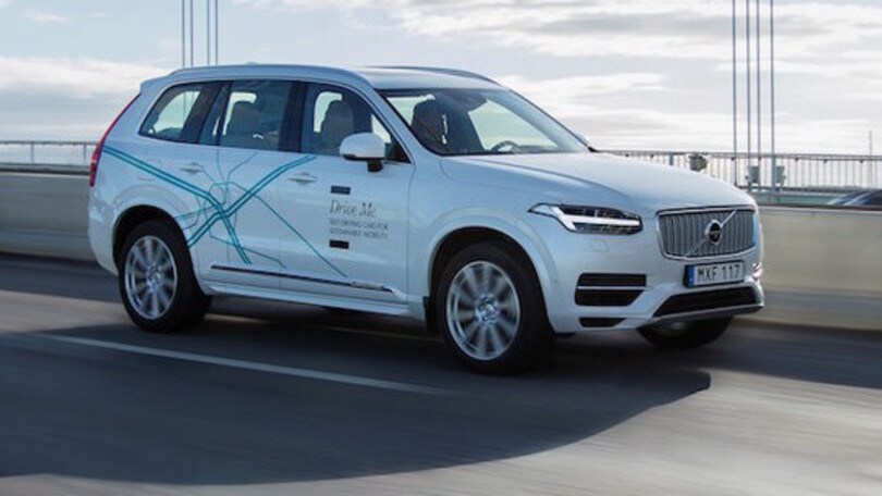 Volvo in Cina per il maxi-test con la guida autonoma