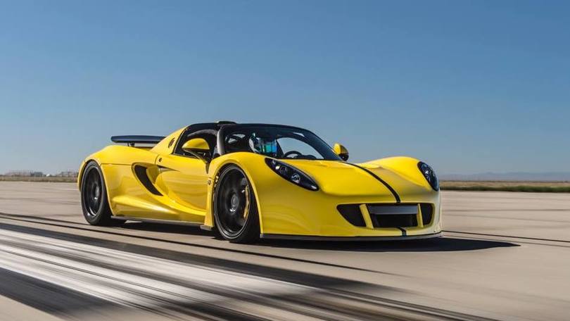 Hennessey Spyder da record, 427 all'ora: il video