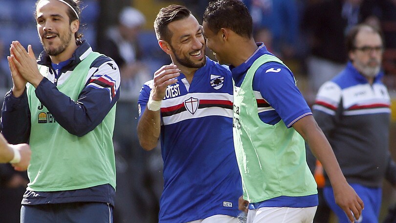 Serie A Sampdoria, Quagliarella: «Ai tifosi regaleremo altre gioie»