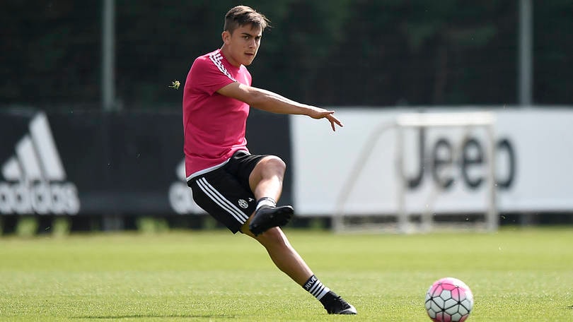 La Juventus si allena a Vinovo in vista del Palermo