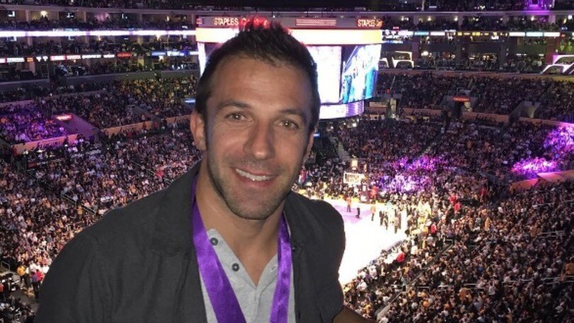 Kobe Bryant, anche Del Piero all'addio allo Staples Center