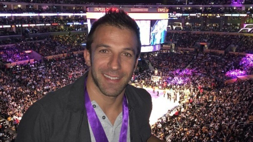 Kobe Bryant, anche Del Piero all'addio allo Staples Center