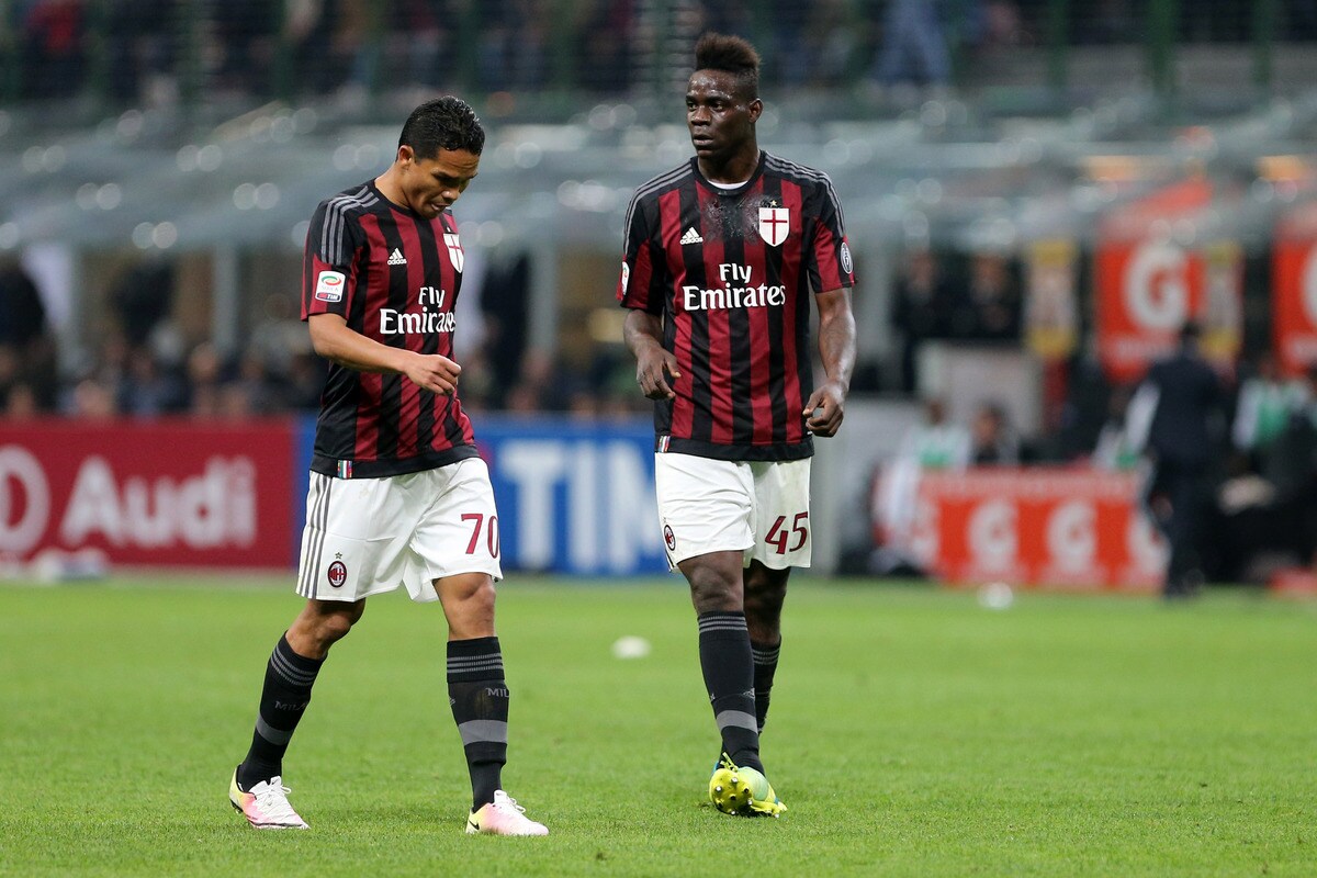 Quelli che si giocano il Milan, da Balotelli a Bacca