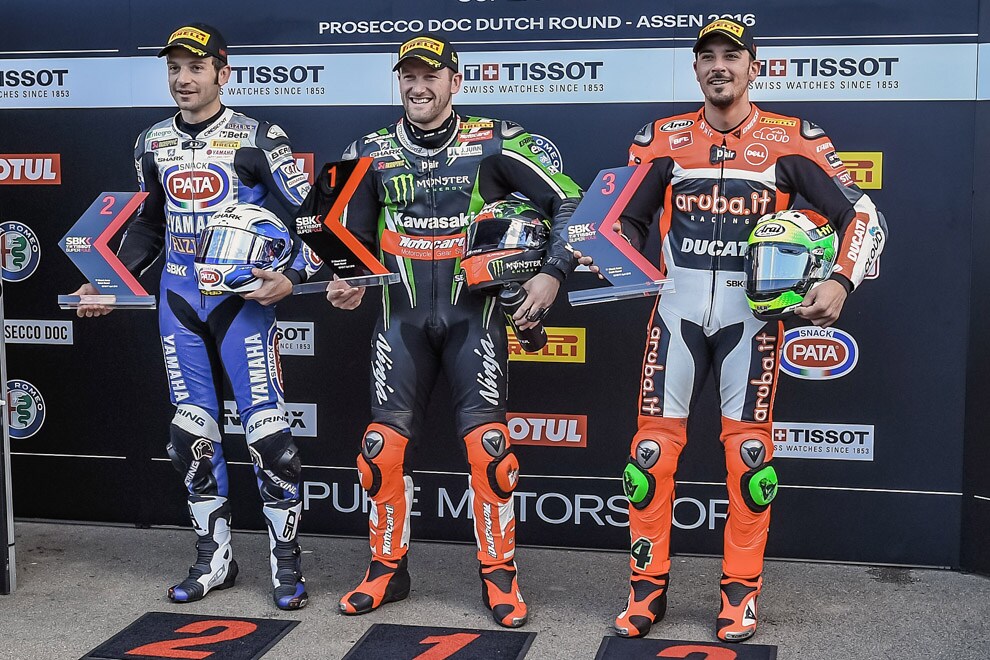 SBK: Sykes fa il fenomeno ad Assen e parte in pole. Giugliano 3°