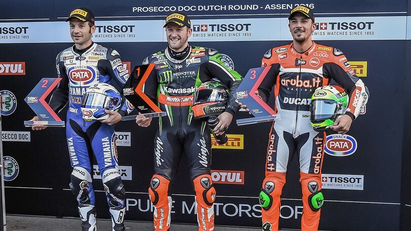 SBK: Sykes fa il fenomeno ad Assen e parte in pole. Giugliano 3°