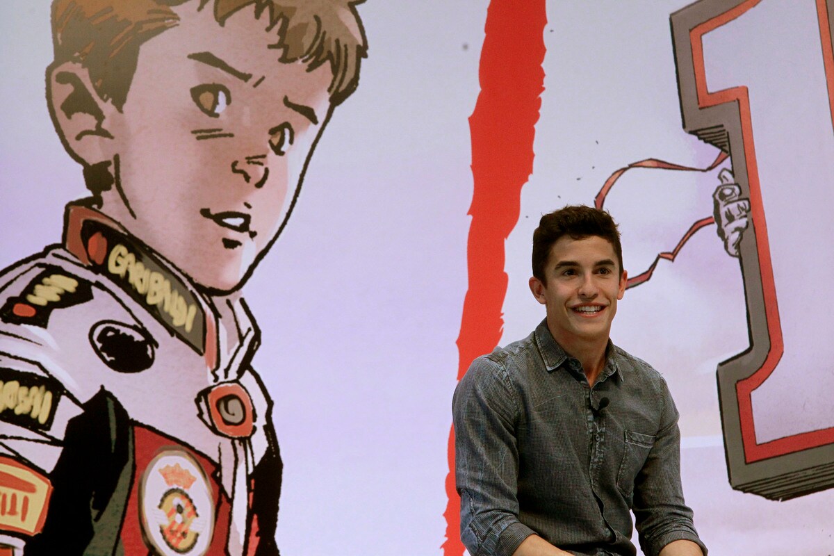 MotoGp Honda, Marquez versione fumetto