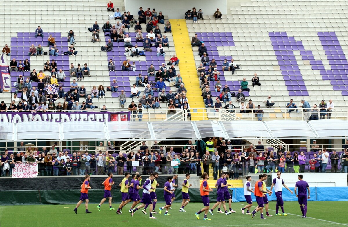 Serie A Fiorentina, daspo per 18 tifosi viola