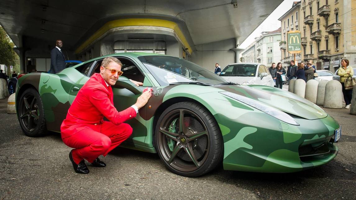 Lapo Elkann, le auto e la moda