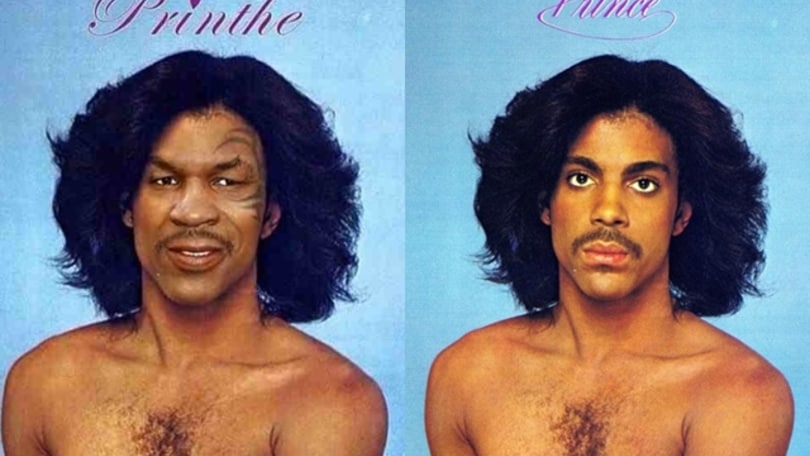 Mike Tyson, Prince e questo fotomontaggio