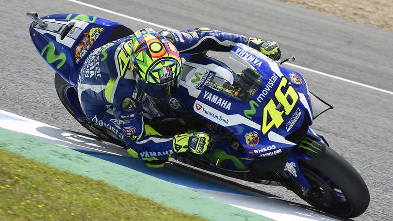 MotoGp, Jerez: super Rossi nelle libere, è primo!