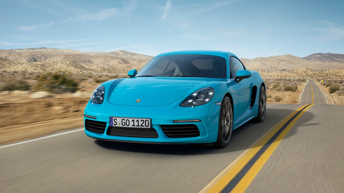 Porsche 718 Cayman, due cilindri in meno ma cavalli in più