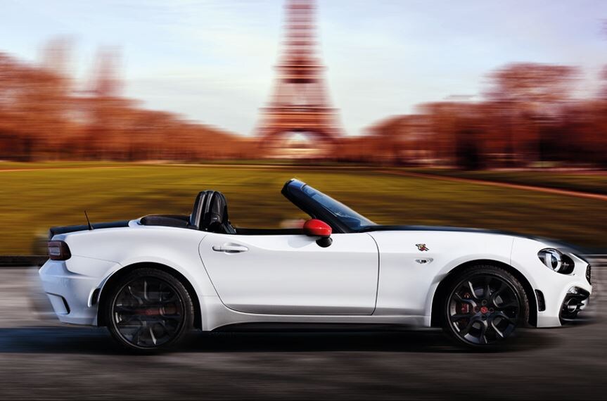 Abarth 124 spider, via agli ordini