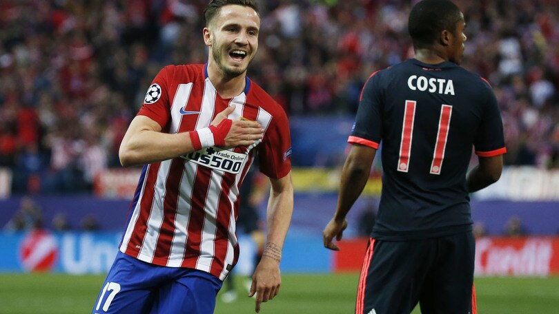 L'Atletico beffa il Bayern 1-0: magia di Saul Niguez e Simeone esulta
