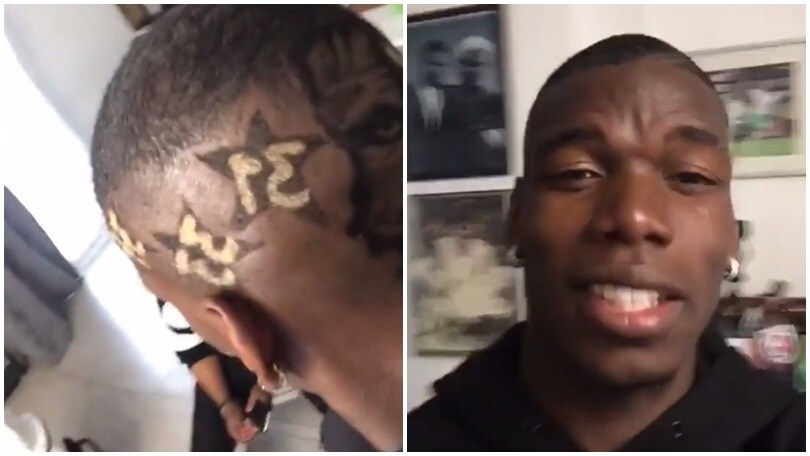 Pogba, nuovo look: ecco il "taglio scudetto"