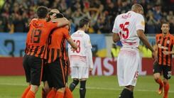 Europa League, Shakhtar-Siviglia 2-2: le immagini del pareggio finale