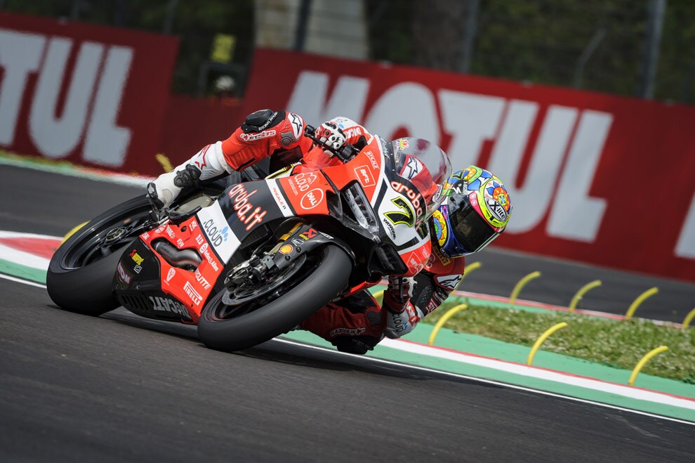 SBK a Imola: Ducati "reginaW delle prove