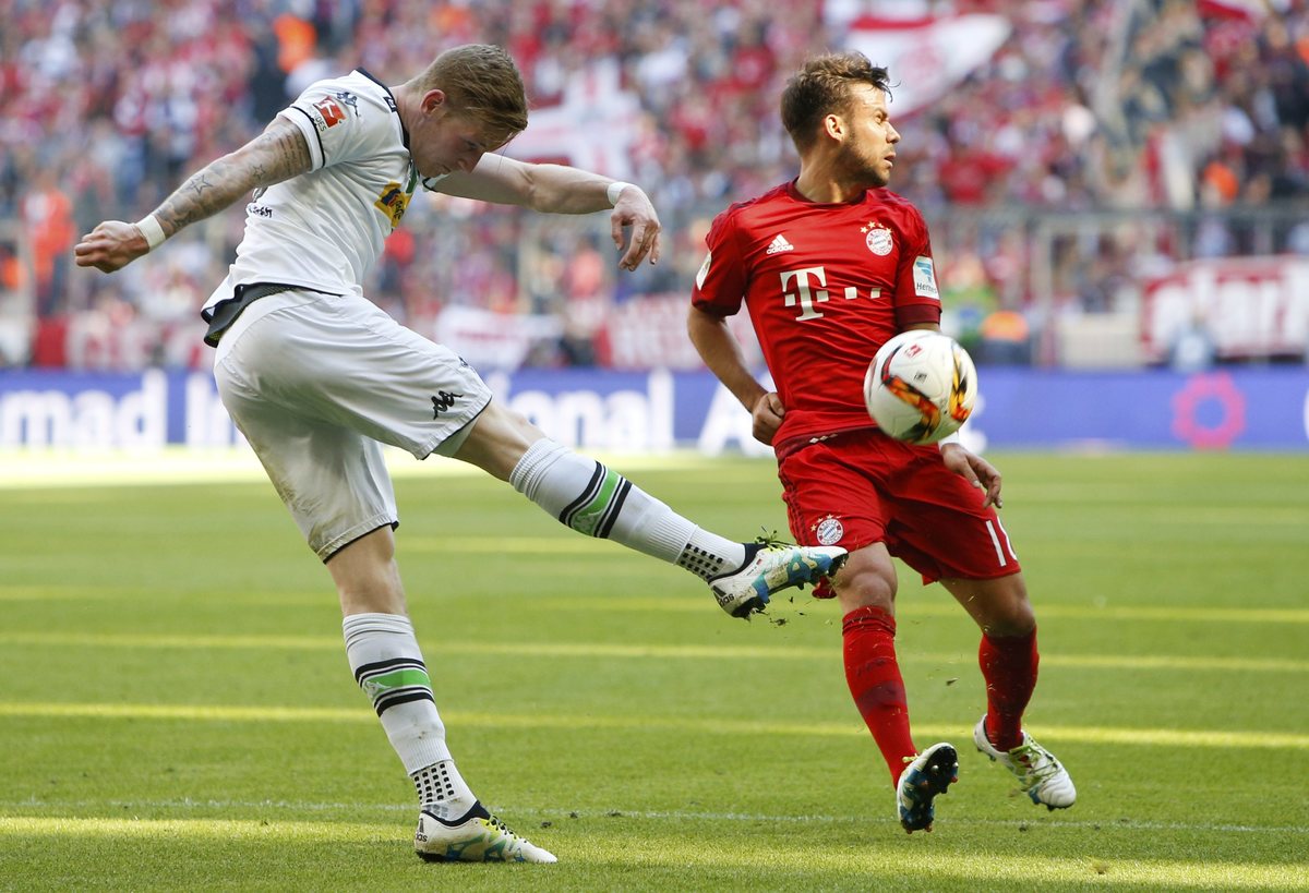 Bundesliga: Bayern Monaco-Borussia Moenchegladbach 1-1, nessuna festa per i bavaresi