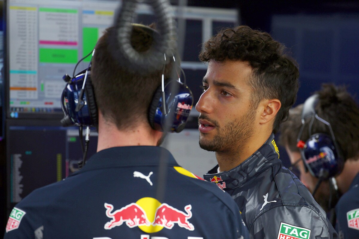F1 Red Bull, Ricciardo: «Motore Renault, progressi inattesi»