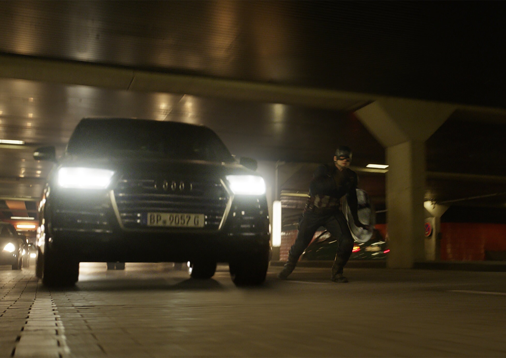Captain America guida un'Audi SQ7 da 435 cv