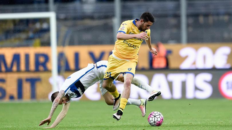 Serie A Frosinone, Paganini ko: trauma al ginocchio