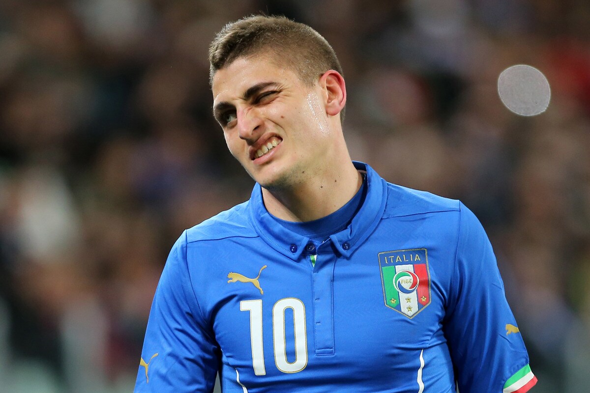 Italia, Verratti si deve operare: addio all'Europeo
