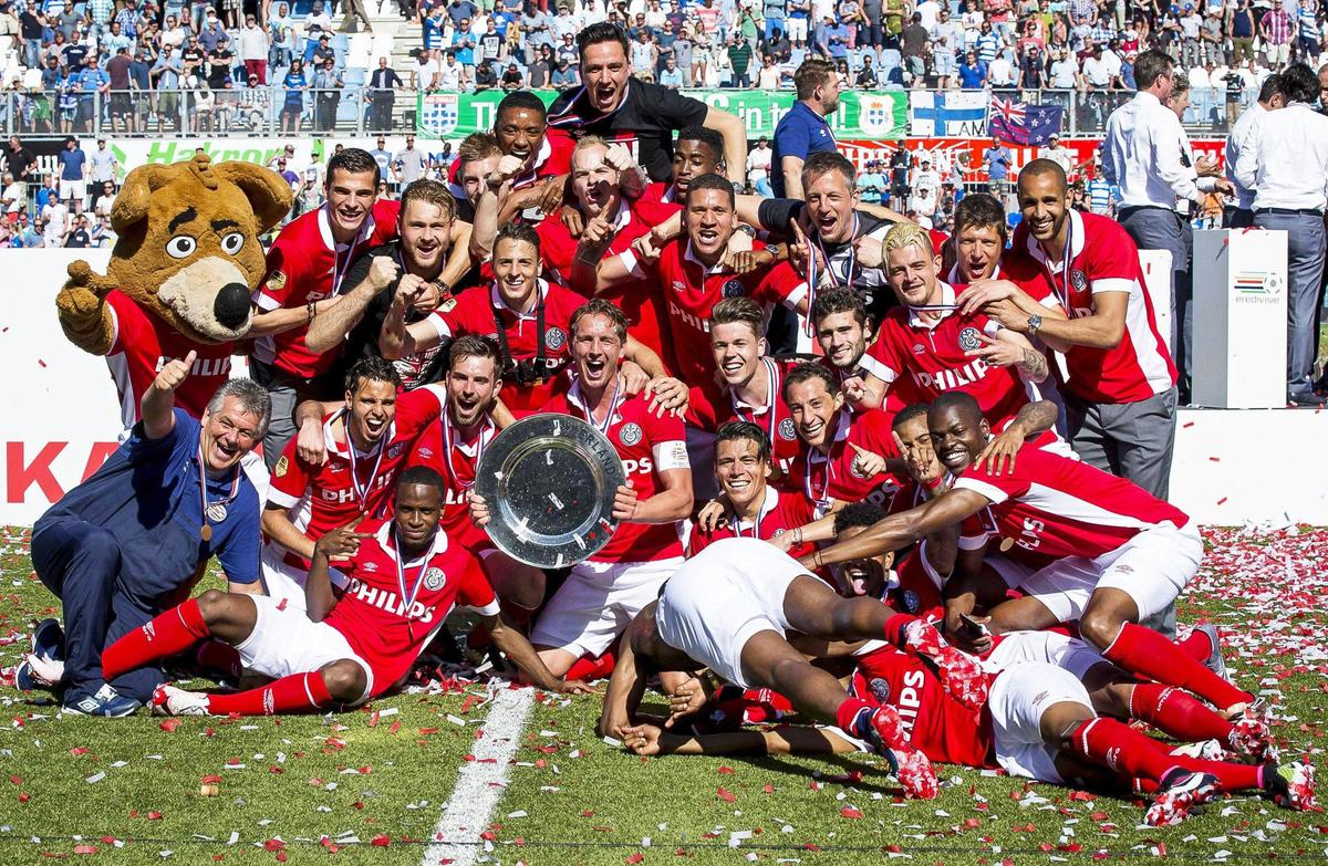 Il Psv Eindhoven vince l'Eredivisie: la festa dei campioni d'Olanda