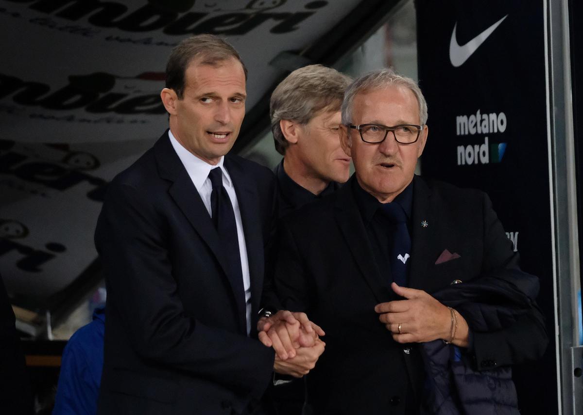 Juventus, Allegri: «Sconfitta salutare, ora basta feste»