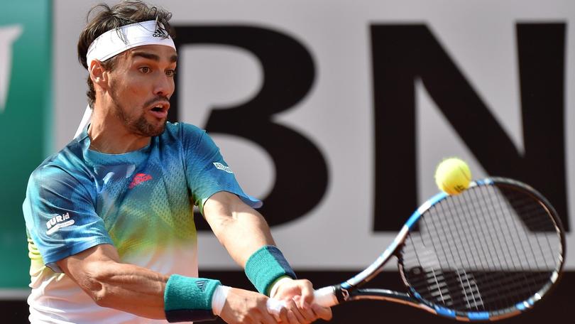 Tennis Internazionali, doccia gelata Fognini: va subito ko