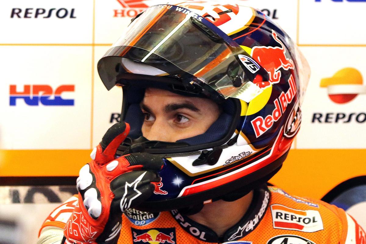 MotoGp Honda, Pedrosa: «Non sono soddisfatto del quarto posto»