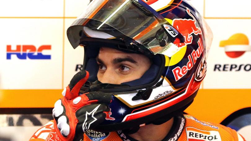 MotoGp Honda, Pedrosa: «Non sono soddisfatto del quarto posto»