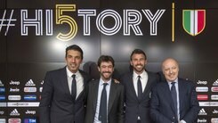 Juventus, Buffon e Barzagli infinitamente bianconeri