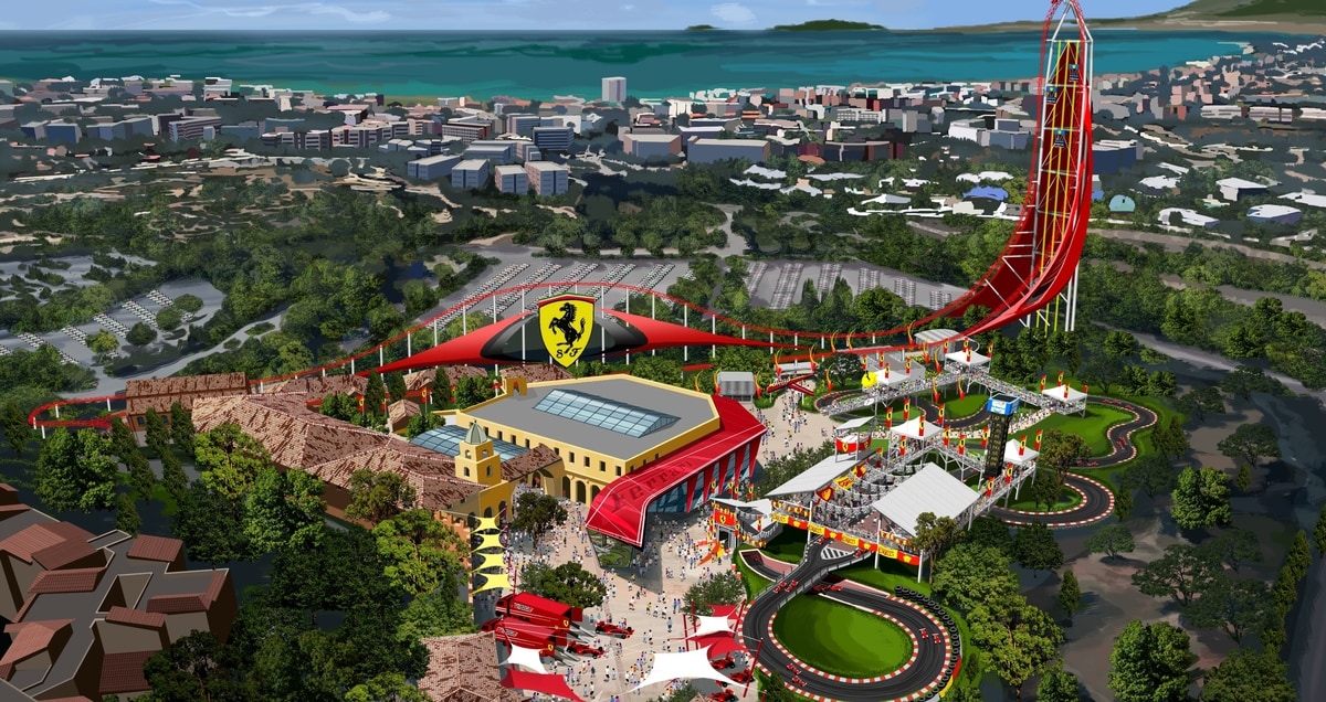 Scaldate i motori, a Barcellona è quasi pronto il Parco Ferrari