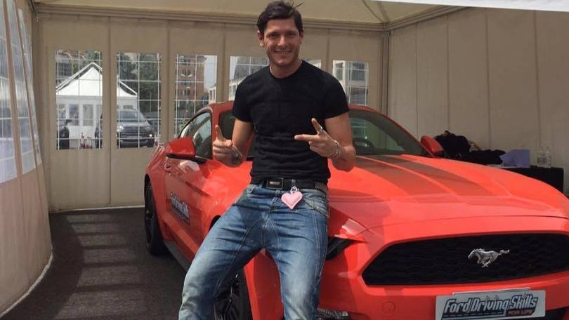 Aldo Montano «Amo la Mustang ma la sicurezza viene prima di tutto»