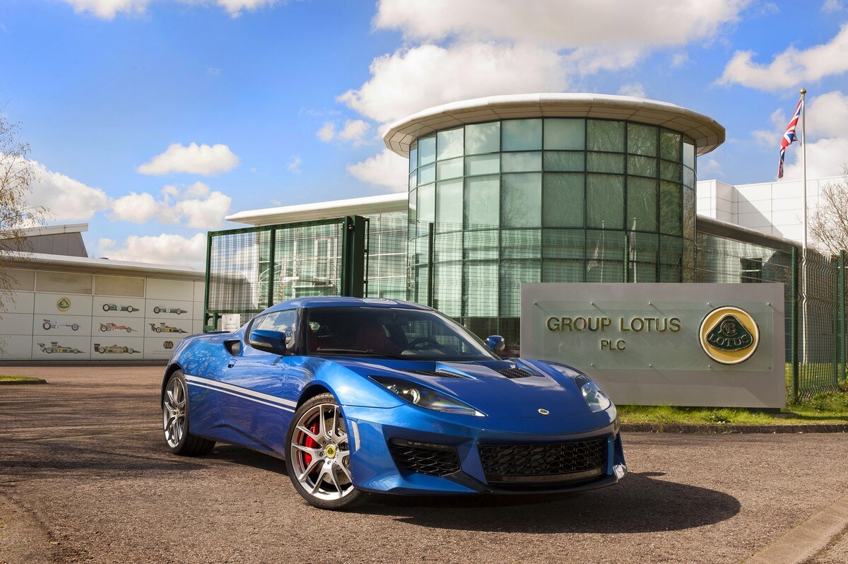 Lotus Evora 400 Hethel Edition, mezzo secolo di storia
