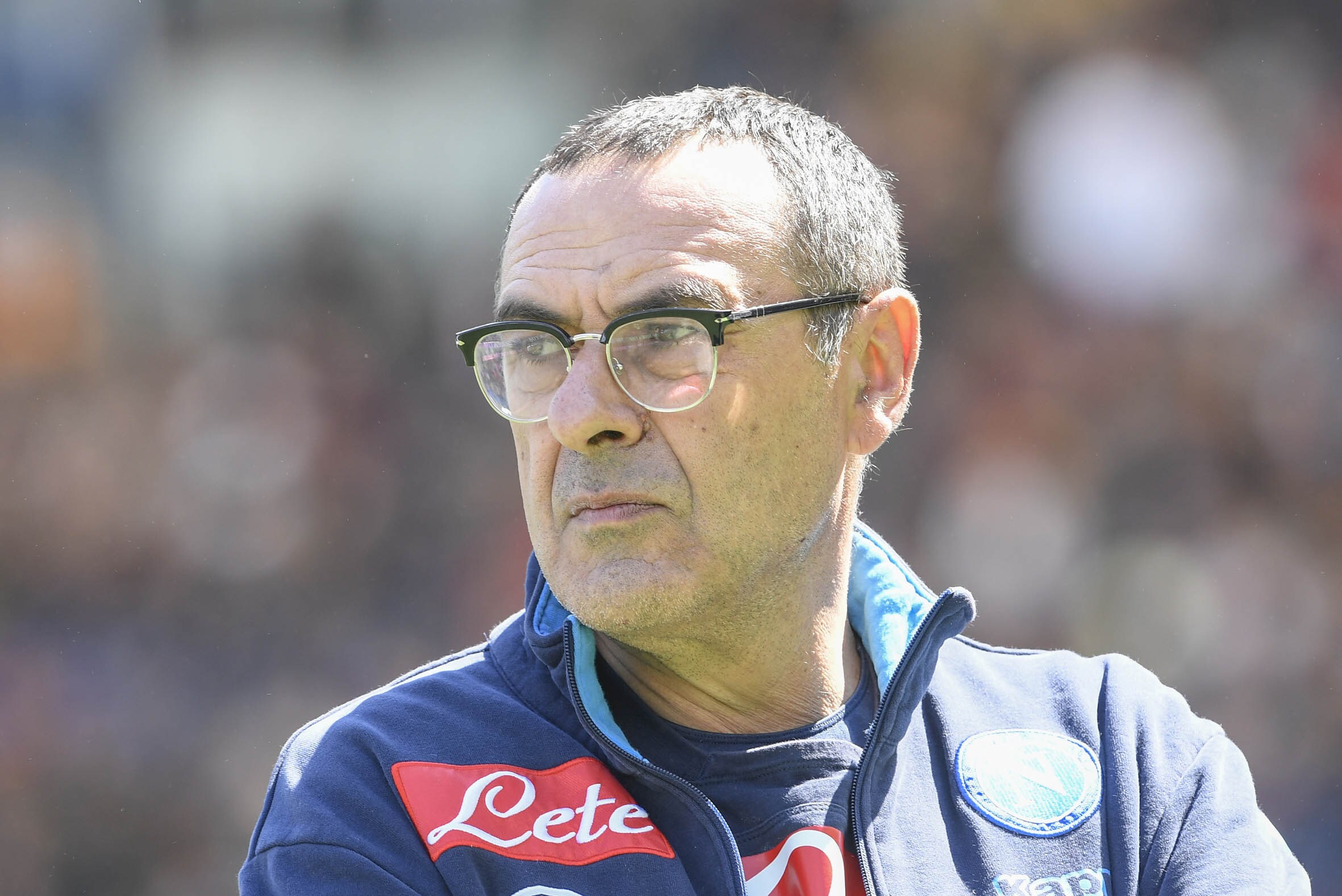 Napoli, Sarri: «Scudetto? Juventus di un'altra categoria»