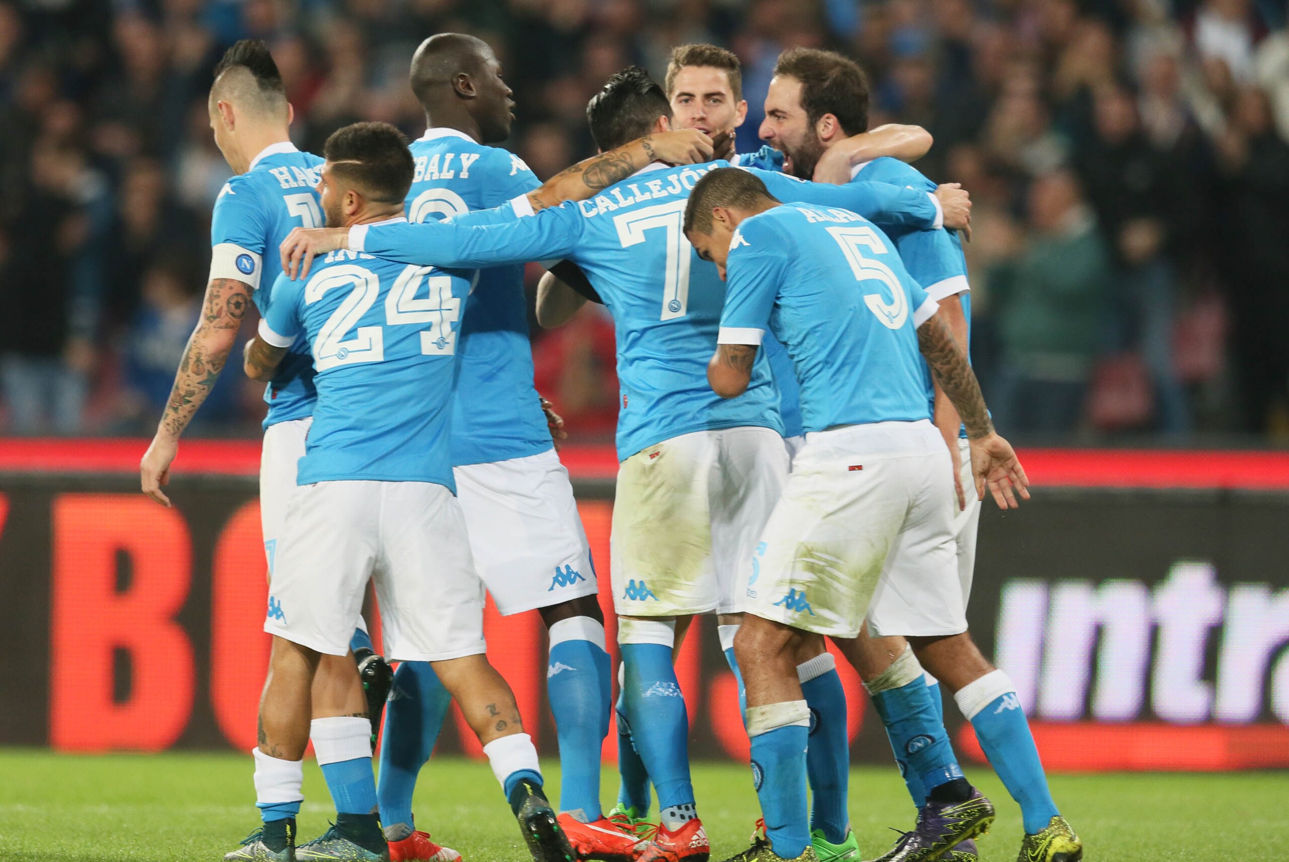 Diretta Milan-Roma, Napoli-Frosinone e Sassuolo-Inter