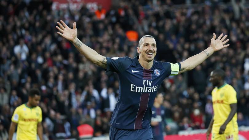 Ligue 1, Psg-Nantes 4-0: Ibrahimovic nella storia con 38 gol