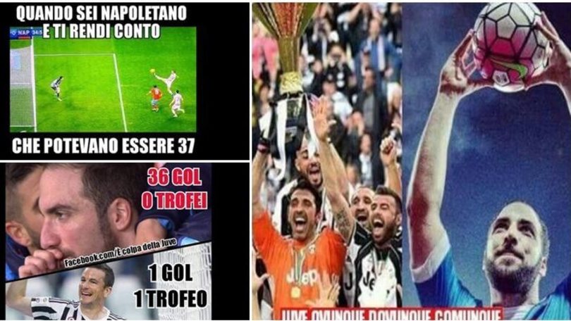 Juventini spietati sui social con Higuain: "I 36 gol? Meglio Padoin"