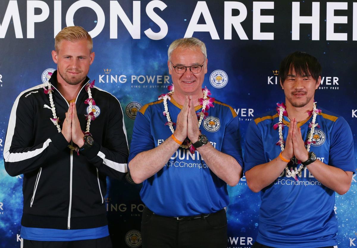 Leicester, che accoglienza per Ranieri in Thailandia!