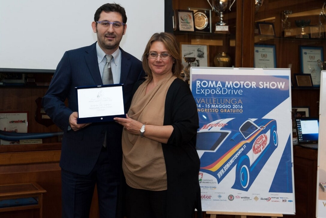 Andrea Del Campo di Ford Italia ha vinto il Motor Award 2016